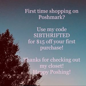 Use code SIBTHRIFTED for $15 off your first purchase :)